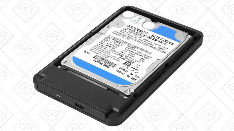 Carcasa Aukey para disco duro 2.5'’/SSD, $7 con código AUKEYDS1